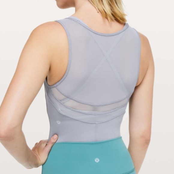 Lululemon Seek The Heat Bodysuit Lilac Stone - Picture 2 of 7